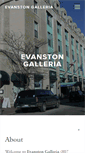 Mobile Screenshot of evanstongalleria.org